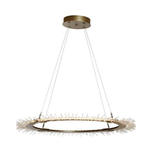 Load image into Gallery viewer, Anemone LED Pendant Light in Black.
