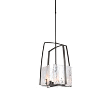 Load image into Gallery viewer, Arc Pendant Light in Dark Smoke (4-Light).

