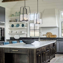 Load image into Gallery viewer, Arc Pendant Light in kitchen.
