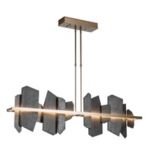 Load image into Gallery viewer, Ardesia LED Pendant Light in Short/Soft Gold.
