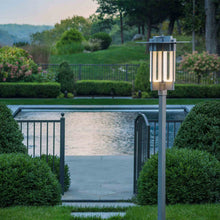 Load image into Gallery viewer, Axis Outdoor Post Light in Detail.
