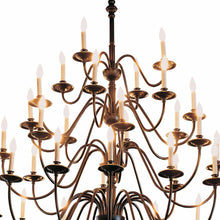 Load image into Gallery viewer, Ball Basket Chandelier in Detail.

