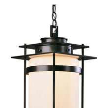 Load image into Gallery viewer, Banded Outdoor Pendant Light in Detail.
