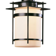 Load image into Gallery viewer, Banded Outdoor Pendant Light in Detail.
