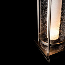 Load image into Gallery viewer, Banded Outdoor Post Light in Detail.
