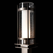 Load image into Gallery viewer, Banded Outdoor Post Light in Detail.
