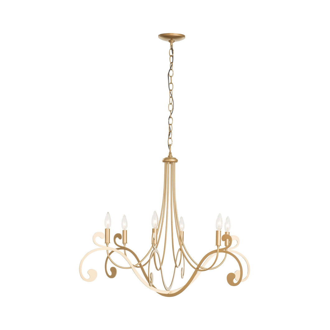 Bella Chandelier in Mahogany.