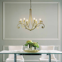 Load image into Gallery viewer, Bella Chandelier in living room.
