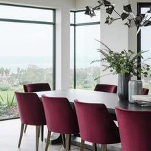 Load image into Gallery viewer, Belladonna LED Pendant Light in office.
