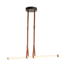 Load image into Gallery viewer, Belmont Linear LED Pendant Light in Detail.
