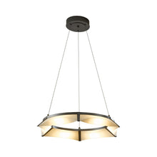 Load image into Gallery viewer, Bento LED Pendant Light in Mahogany.

