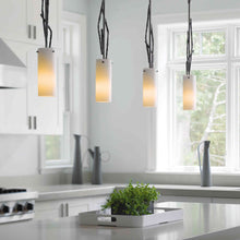 Load image into Gallery viewer, Brindille Mini Pendant Light in dining room.
