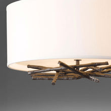 Load image into Gallery viewer, Brindille Semi-Flush Mount Ceiling Light in Detail.
