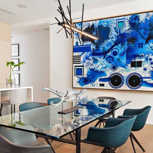 Load image into Gallery viewer, Sprig Pendant Light in dining room.
