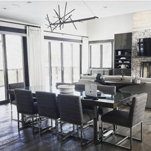 Load image into Gallery viewer, Sprig Pendant Light in dining room.
