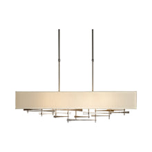 Load image into Gallery viewer, Cavaletti Pendant Light in Short/Mahogany/Natural Anna.
