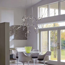 Load image into Gallery viewer, Celesse Pendant Light in dining room.
