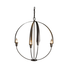 Load image into Gallery viewer, Cirque Chandelier in Small Circle/Mahogany.

