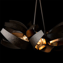 Load image into Gallery viewer, Corona Brass Accent Pendant Light in Detail.
