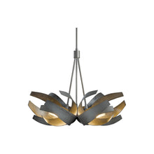 Load image into Gallery viewer, Corona Pendant Light in Dark Smoke/Medium/Short.
