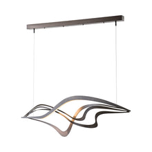 Load image into Gallery viewer, Crossing Waves LED Pendant Light.
