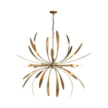 Load image into Gallery viewer, Dahlia Chandelier in Small/Soft Gold.
