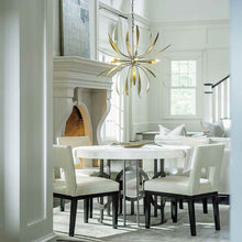 Load image into Gallery viewer, Dahlia Chandelier in living room.
