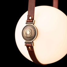 Load image into Gallery viewer, Derby LED Semi-Flush Mount Ceiling Light in Detail.
