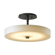 Load image into Gallery viewer, Disq LED Semi-Flush Mount Ceiling Light in Small.
