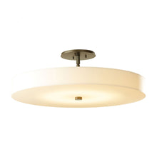 Load image into Gallery viewer, Disq LED Semi-Flush Mount Ceiling Light in Large.
