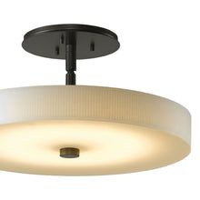 Load image into Gallery viewer, Disq LED Semi-Flush Mount Ceiling Light in Detail.
