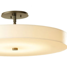 Load image into Gallery viewer, Disq LED Semi-Flush Mount Ceiling Light in Detail.
