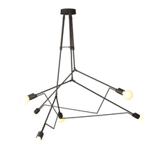 Load image into Gallery viewer, Divergence Outdoor Pendant Light in Coastal Dark Smoke.
