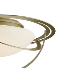 Load image into Gallery viewer, Equinox Semi-Flush Mount Ceiling Light in Detail.
