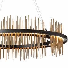 Load image into Gallery viewer, Gossamer Circular LED Pendant Light in Detail.
