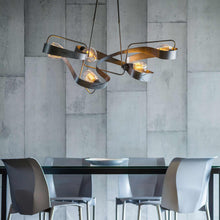 Load image into Gallery viewer, Graffiti Multi Light Pendant Light in dining room.
