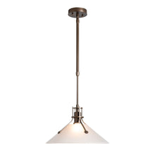 Load image into Gallery viewer, Henry Glass Shade Outdoor Pendant Light in Detail.
