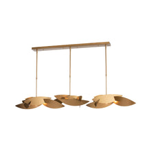 Load image into Gallery viewer, Koi Pendant Light in 3-Light/Short/Mahogany.
