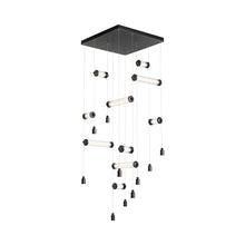 Load image into Gallery viewer, Libra LED Pendant Light in Black.
