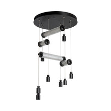 Load image into Gallery viewer, Libra LED Semi-Flush Mount Ceiling Light in Detail.
