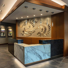 Load image into Gallery viewer, Link Mini Pendant Light in reception room.
