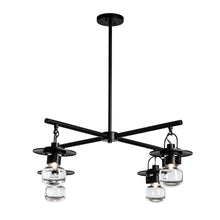 Load image into Gallery viewer, Mason Multi-Light Outdoor Pendant Light in Detail.
