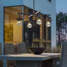 Load image into Gallery viewer, Mason Multi-Light Outdoor Pendant Light in Detail.

