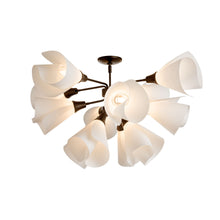 Load image into Gallery viewer, Mobius Semi-Flush Mount Ceiling Light in Bronze.
