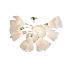Load image into Gallery viewer, Mobius Semi-Flush Mount Ceiling Light in Soft Gold.

