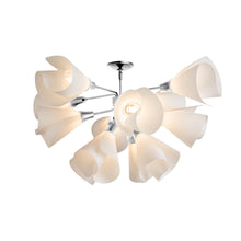 Load image into Gallery viewer, Mobius Semi-Flush Mount Ceiling Light in Vintage Platinum.
