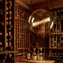Load image into Gallery viewer, Otto Sphere Pendant Light in room.
