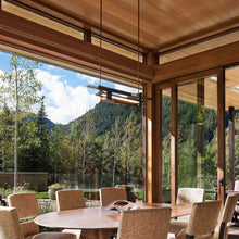 Load image into Gallery viewer, Planar Accent LED Pendant Light in dining room.
