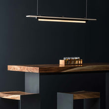 Load image into Gallery viewer, Plank 139920 LED Pendant Light in dining room.
