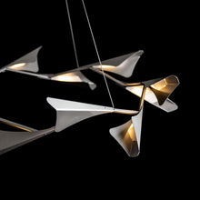 Load image into Gallery viewer, Plume LED Linear Pendant Light in Detail.
